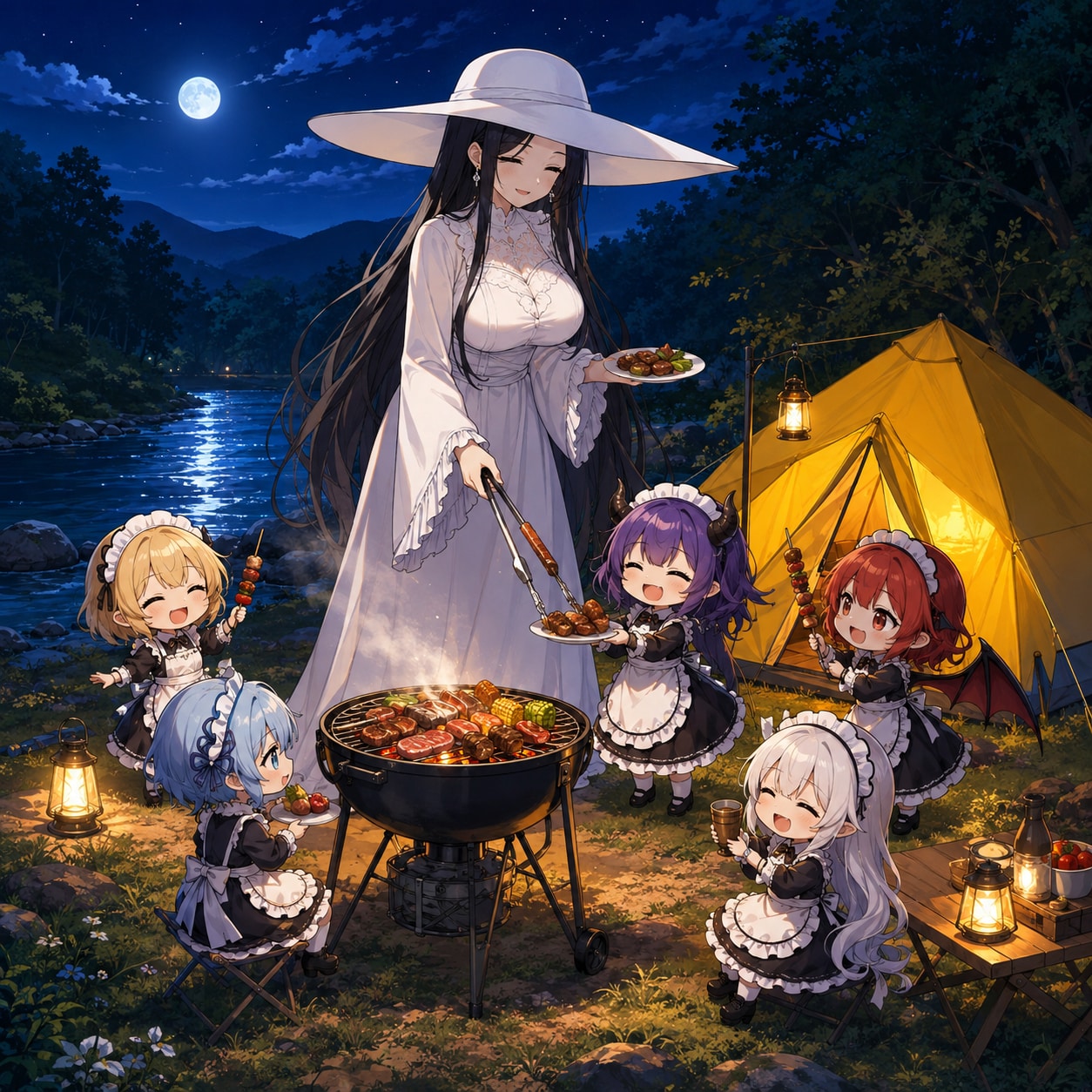 メイドちゃんと八尺様