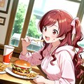 たまにはハンバーガーのミオちゃん 2枚目