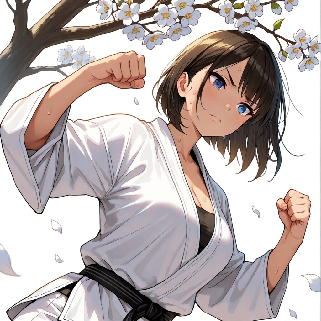 CAPE梅と空手少女