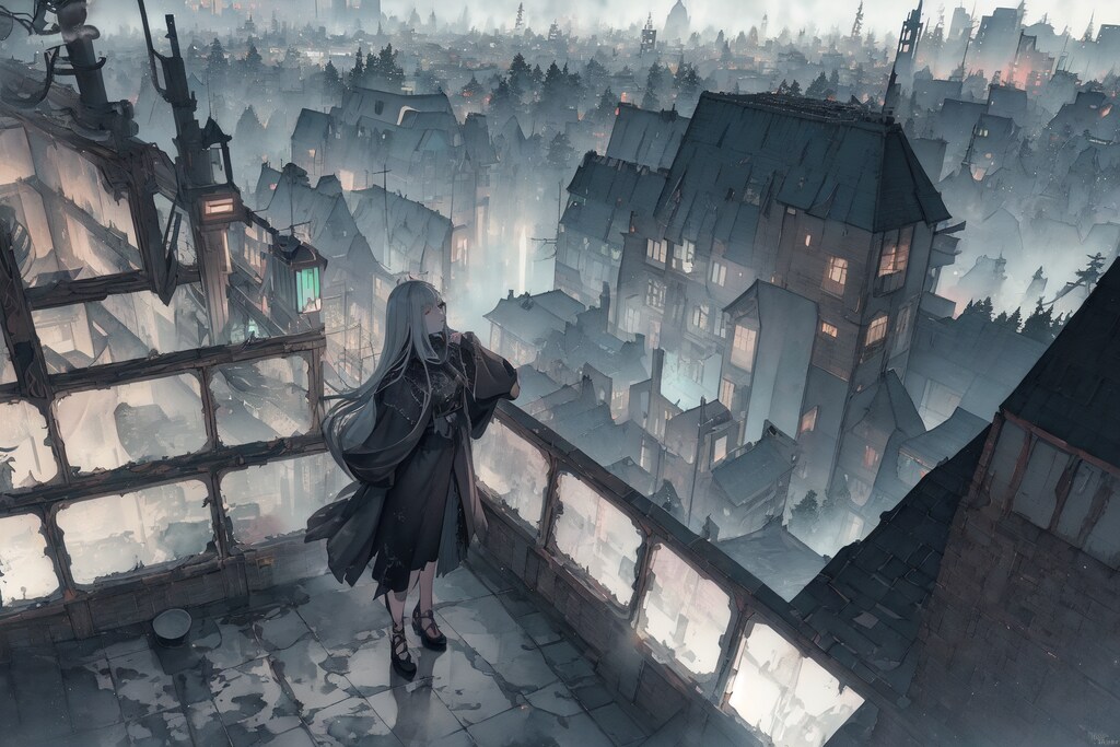 黒い街