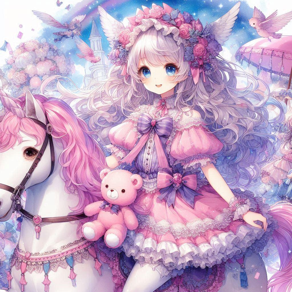 ゆめかわ | の人気AIイラスト・グラビア