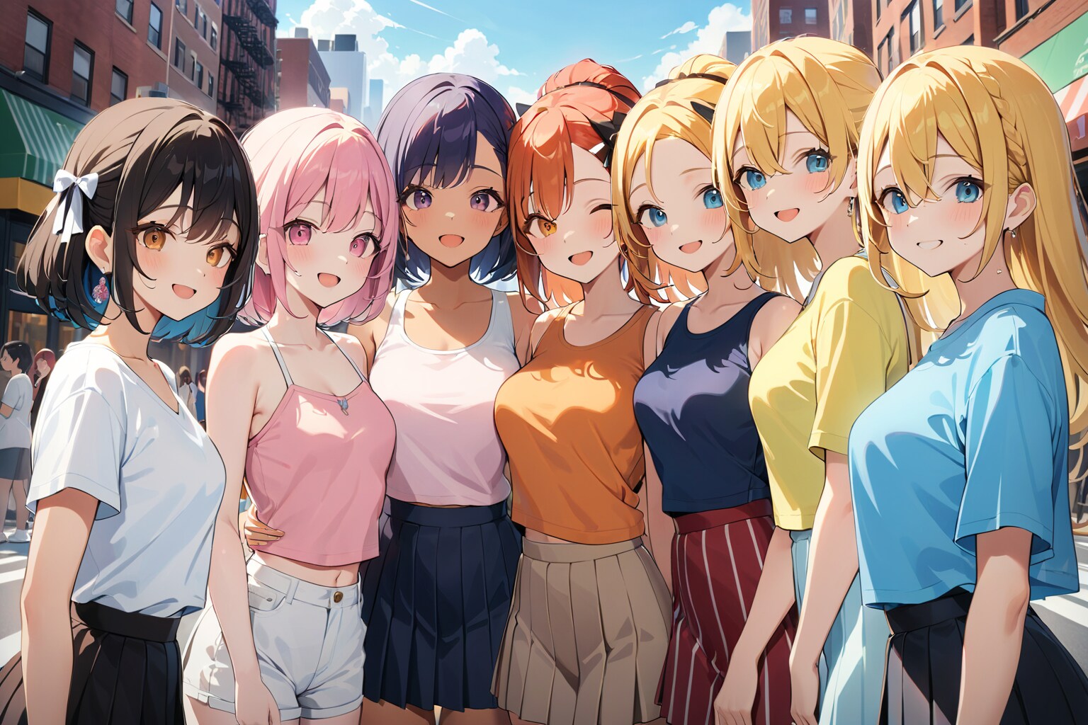 ニューヨークのハーレムで