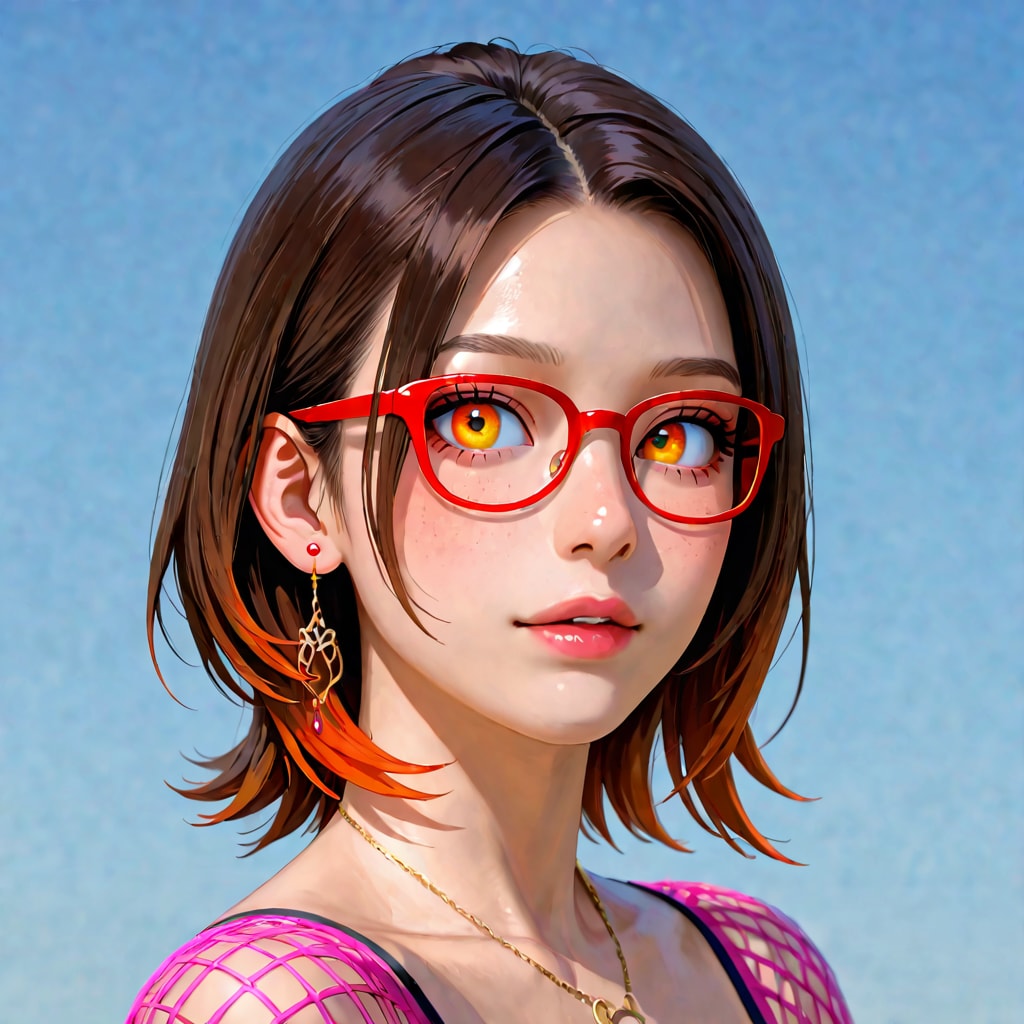 ウルフカット習作
