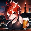 ガテンちゃんと夜景 7枚目