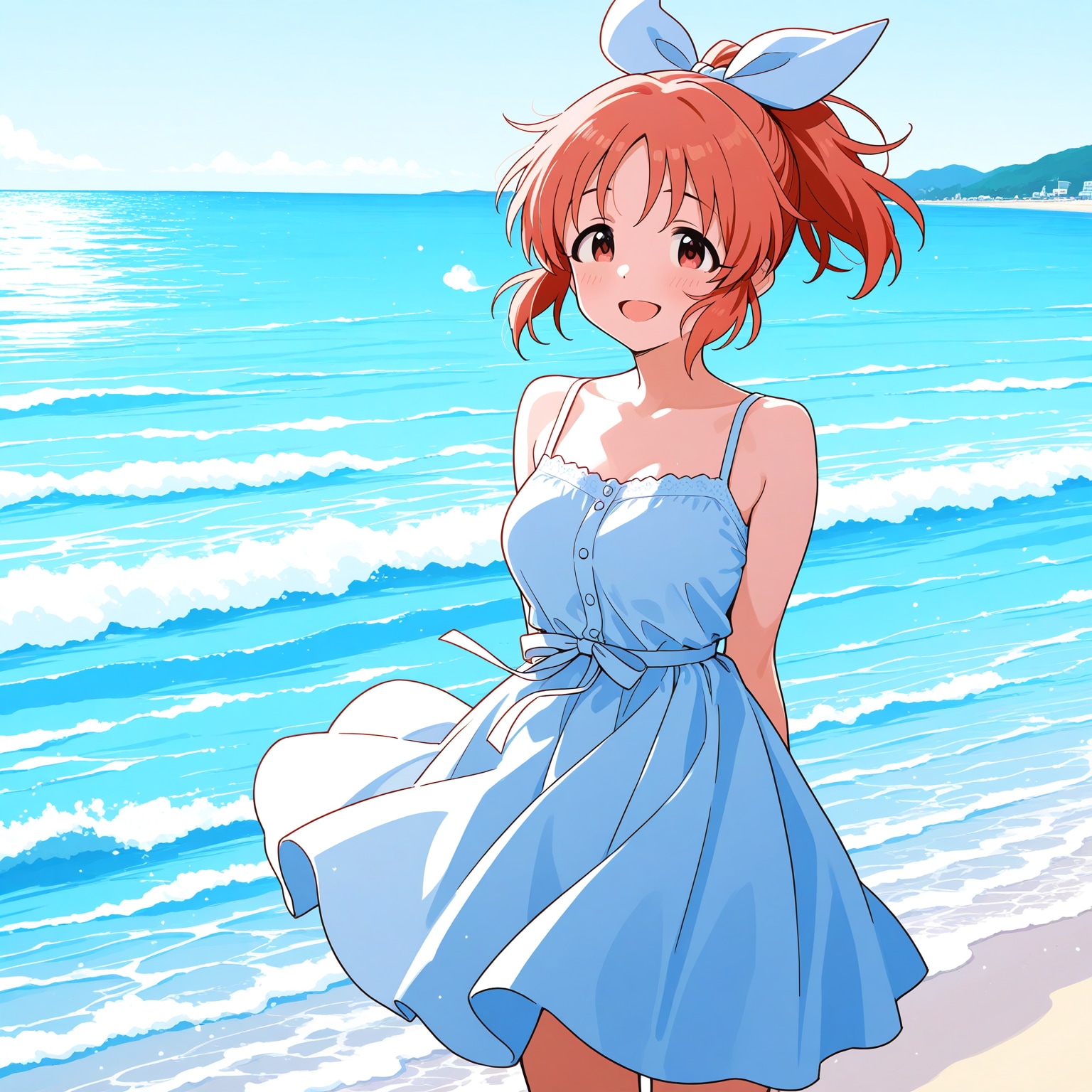 海 | の人気AIイラスト・グラビア