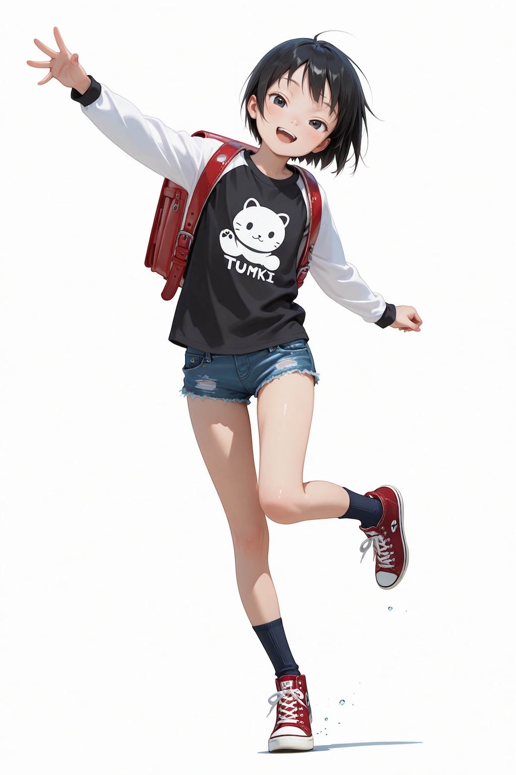 走る妹ちゃん