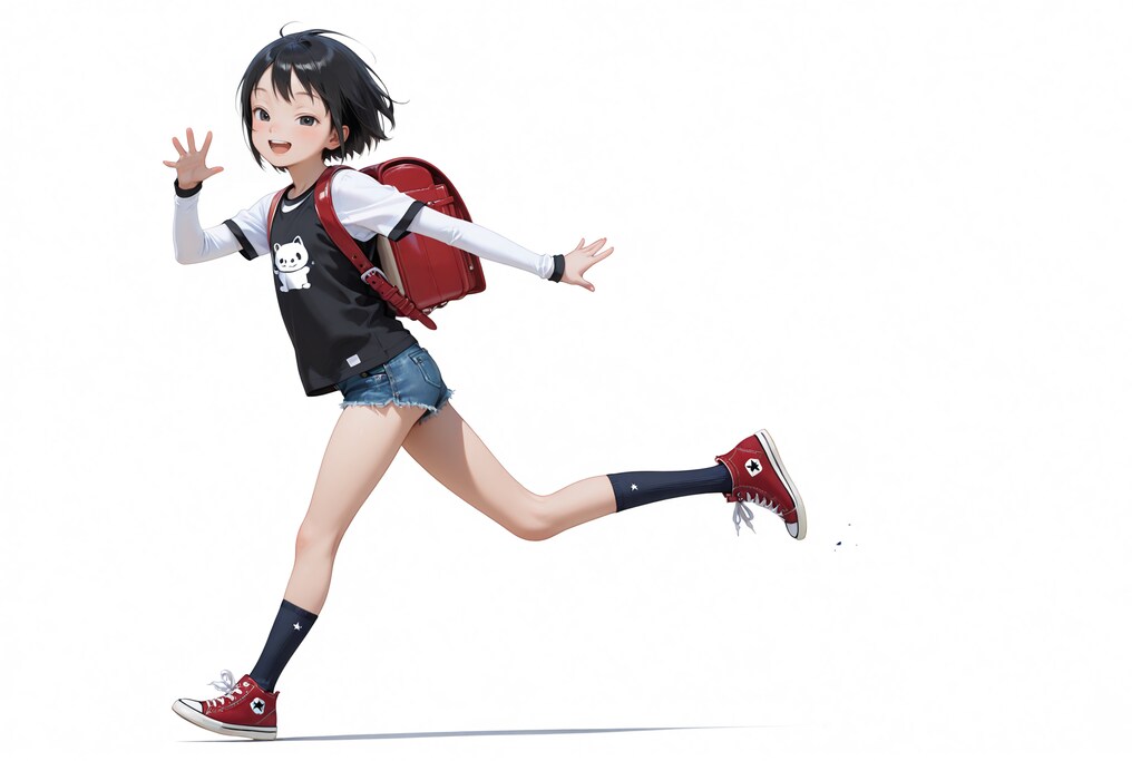 走る妹ちゃん