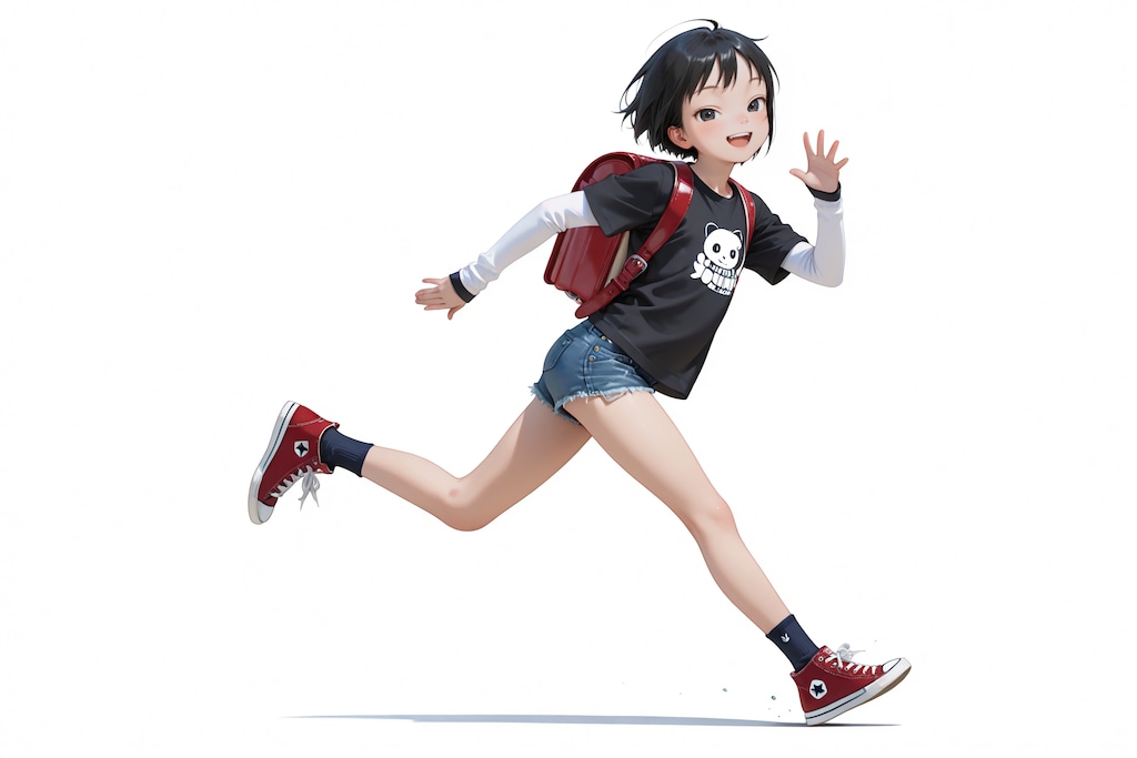 走る妹ちゃん