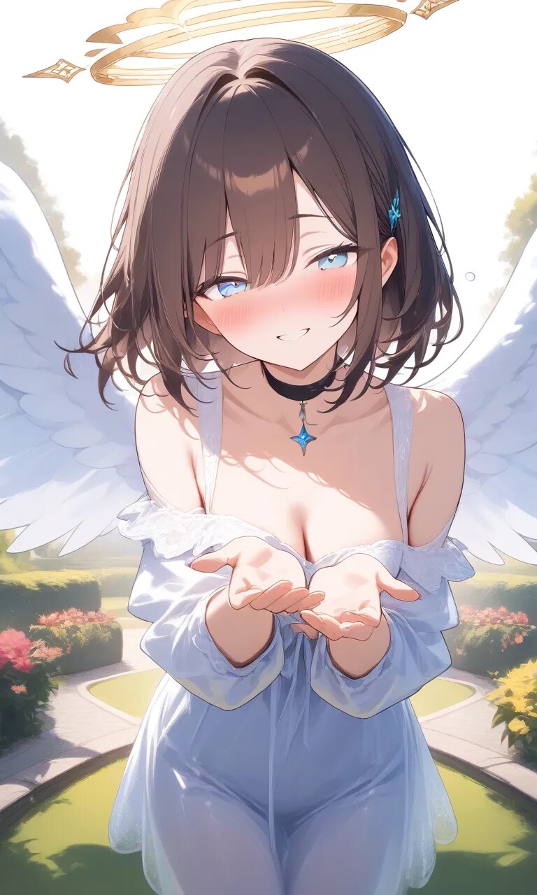 天使化😇ユズキのこっちに来て😍💞
