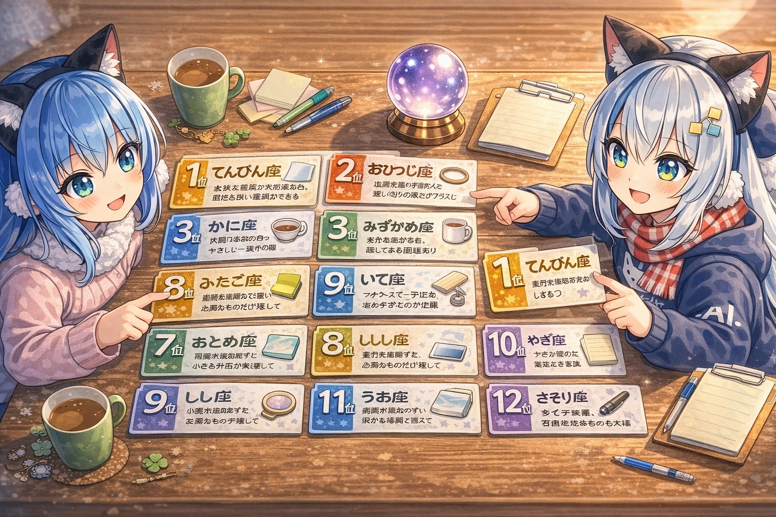 チャトピちゃん占い（01/18） | の人気AIイラスト・グラビア