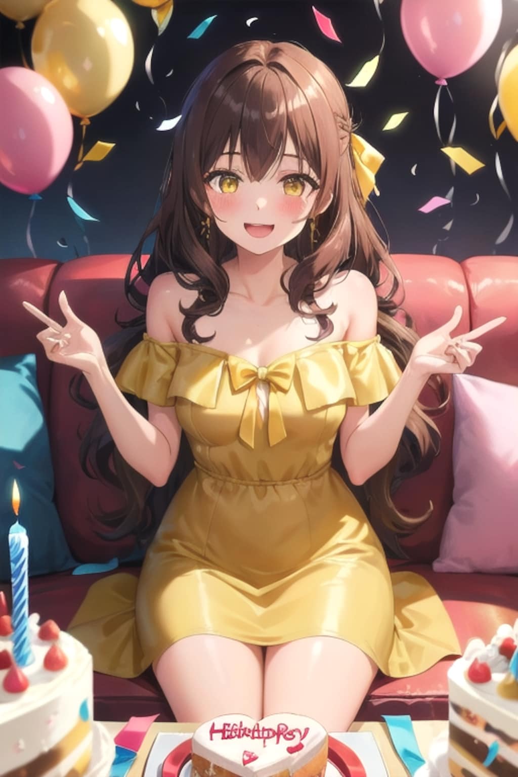 💛お誕生日のなごみちゃん🎂💐💛
