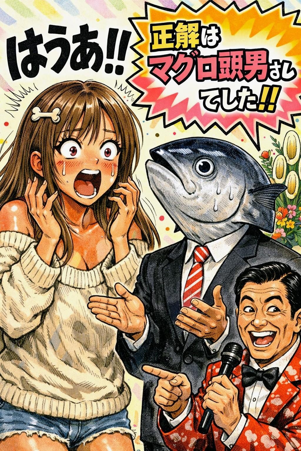 箱の中身はなんだろな❓おにくちゃん🍖