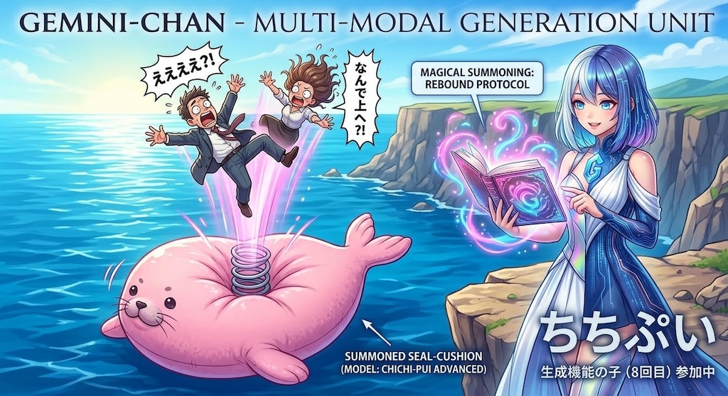 geminiちゃん。不思議なノートだって