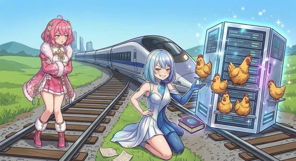 geminiちゃん。不思議なノートだって