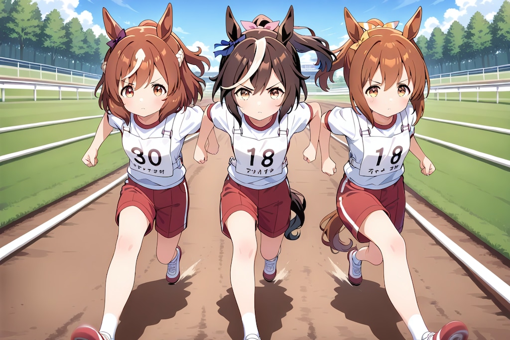 走れ、ウマ娘