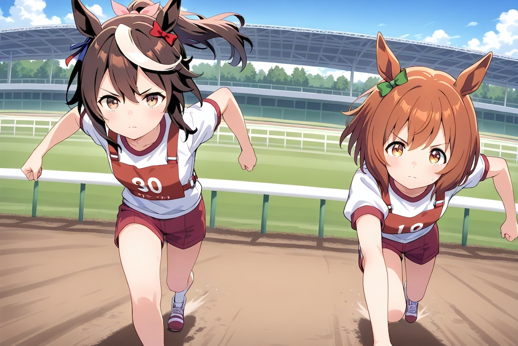 走れ、ウマ娘