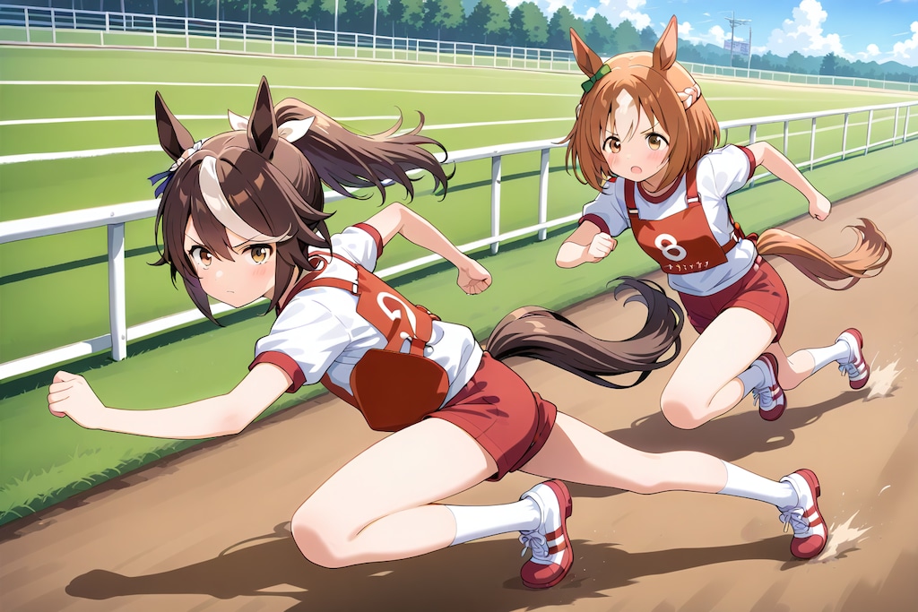 走れ、ウマ娘