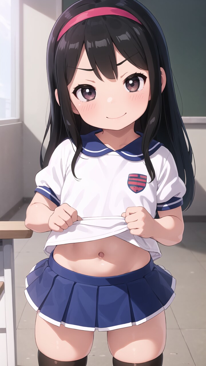 お腹が見たい？