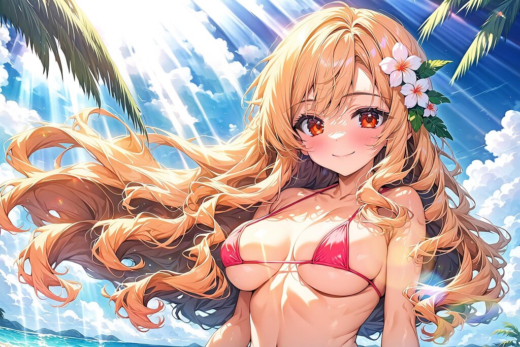 マイクロビキニ ブロンド ３枚セット