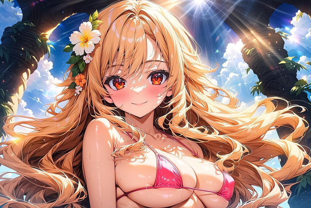 マイクロビキニ ブロンド ３枚セット