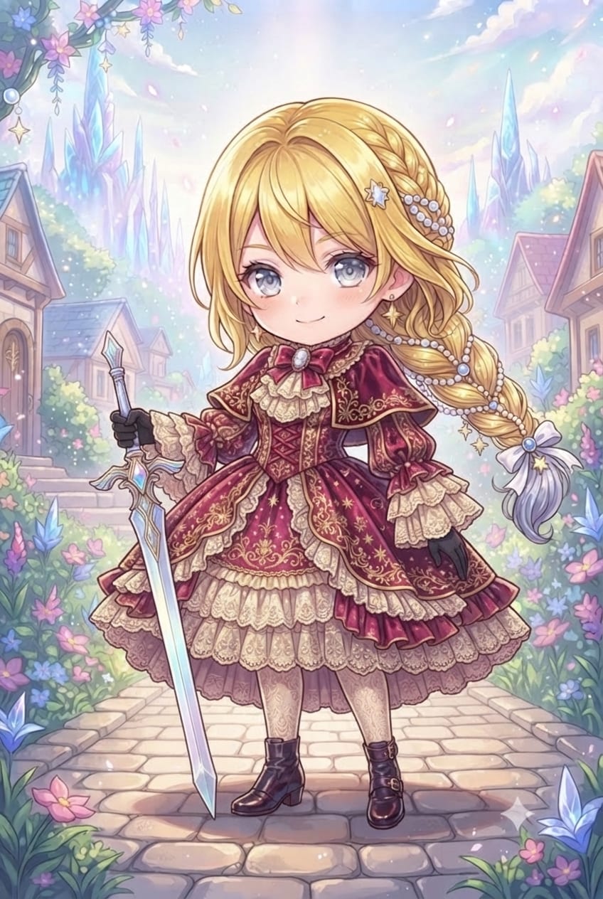 今日のクラロリ衣装〜とある王国の姫　秘めたる冒険心〜
