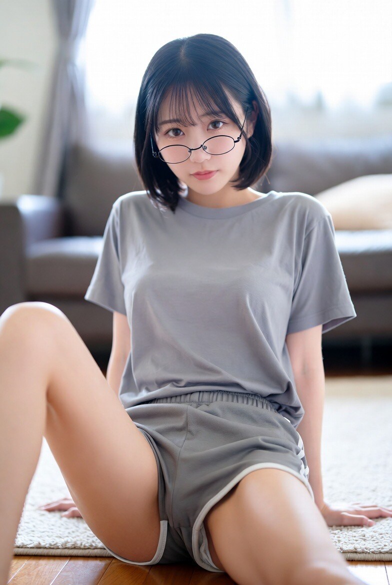 美少女のリビング