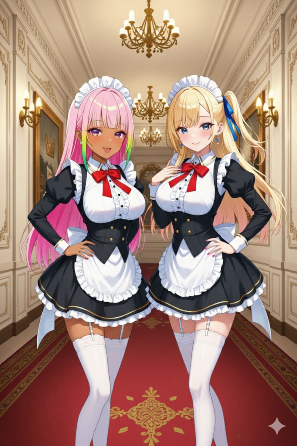 コラボ　マイちゃんとナミちゃん