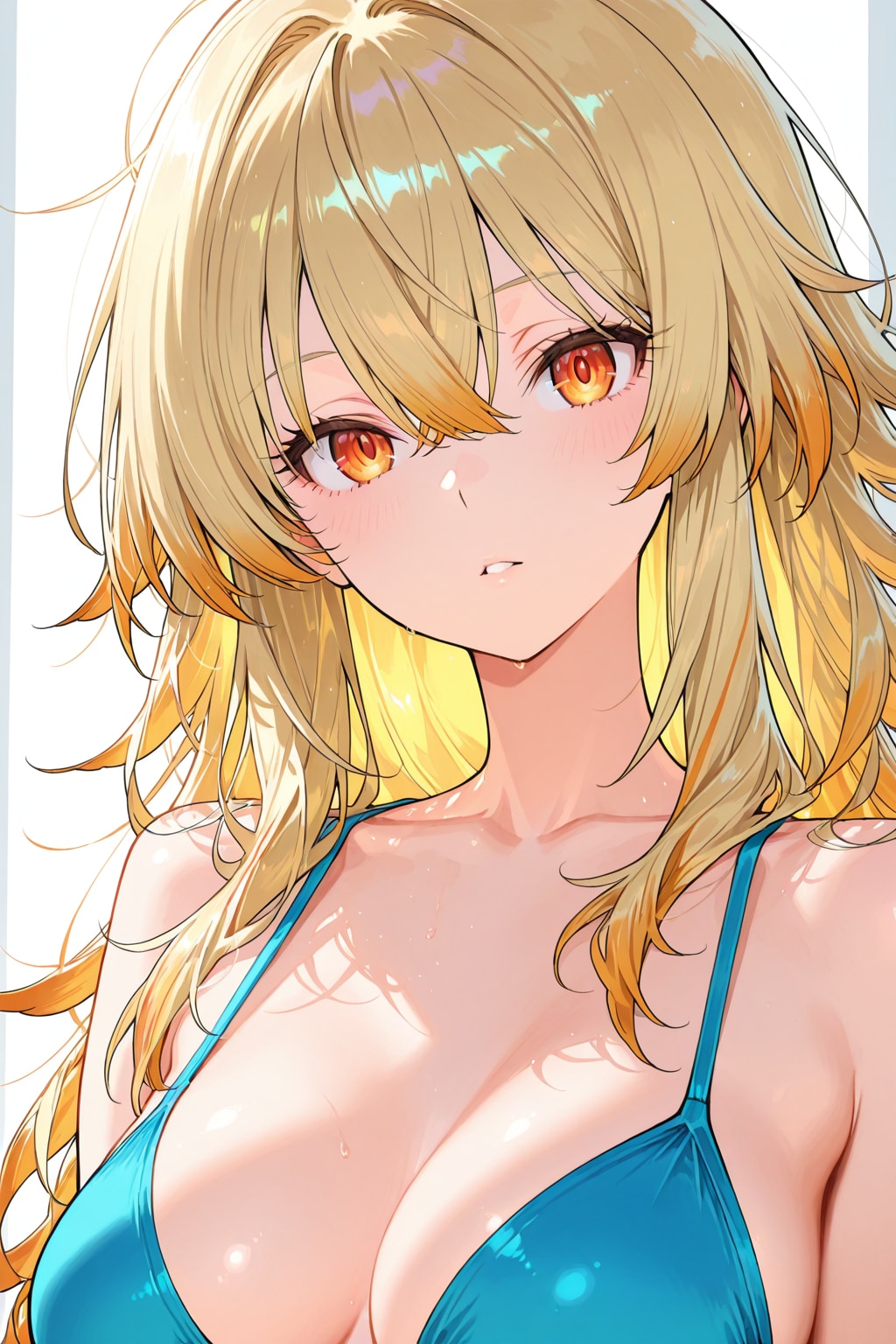 ビキニの金獅子姫