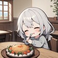 食欲の秋だよ！ちびおさげちゃん 10枚目