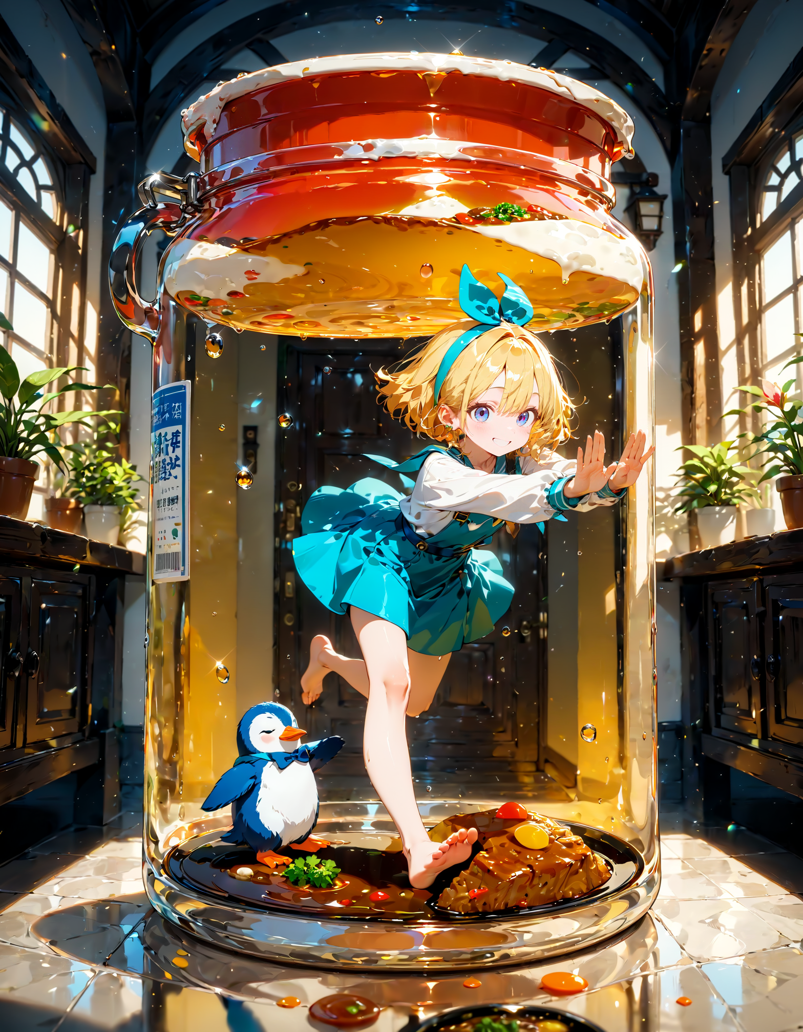 今日は何の日？　世界ペンギンの日。室蘭カレーラーメンの日 | の人気AIイラスト・グラビア