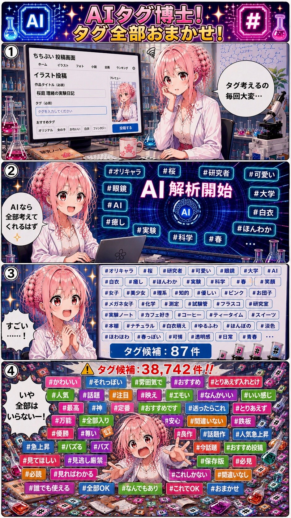 AIでおまかせタグ