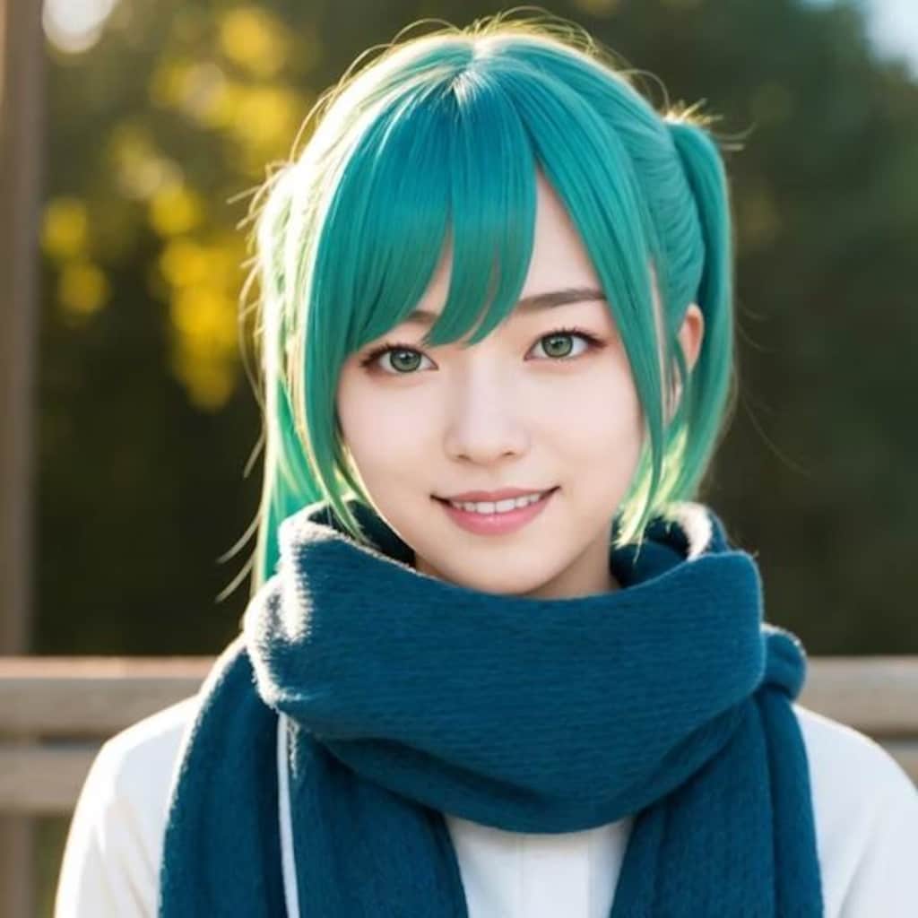初音ミクのコスプレ