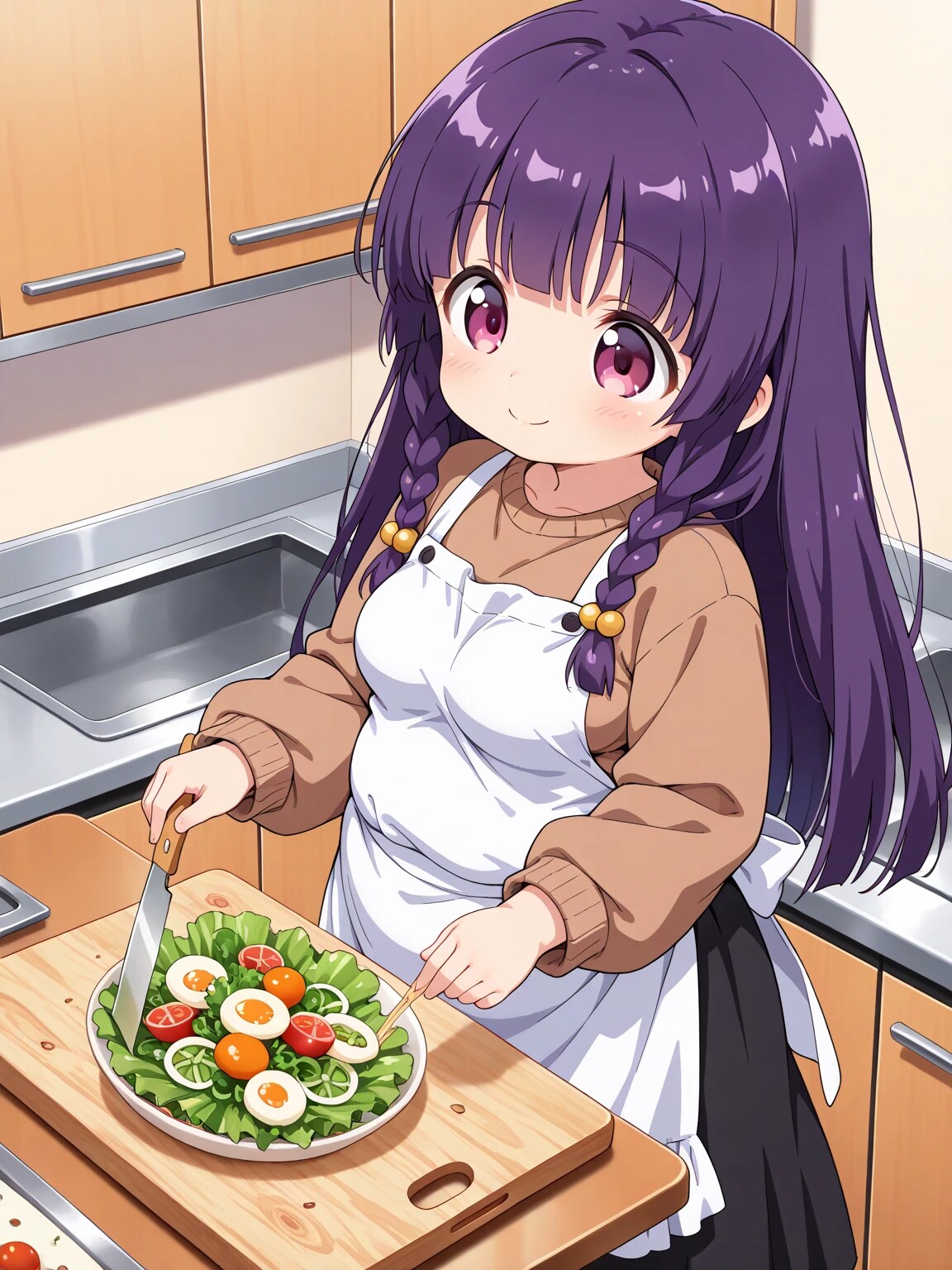 ゆうこ先生の料理教室 | の人気AIイラスト・グラビア