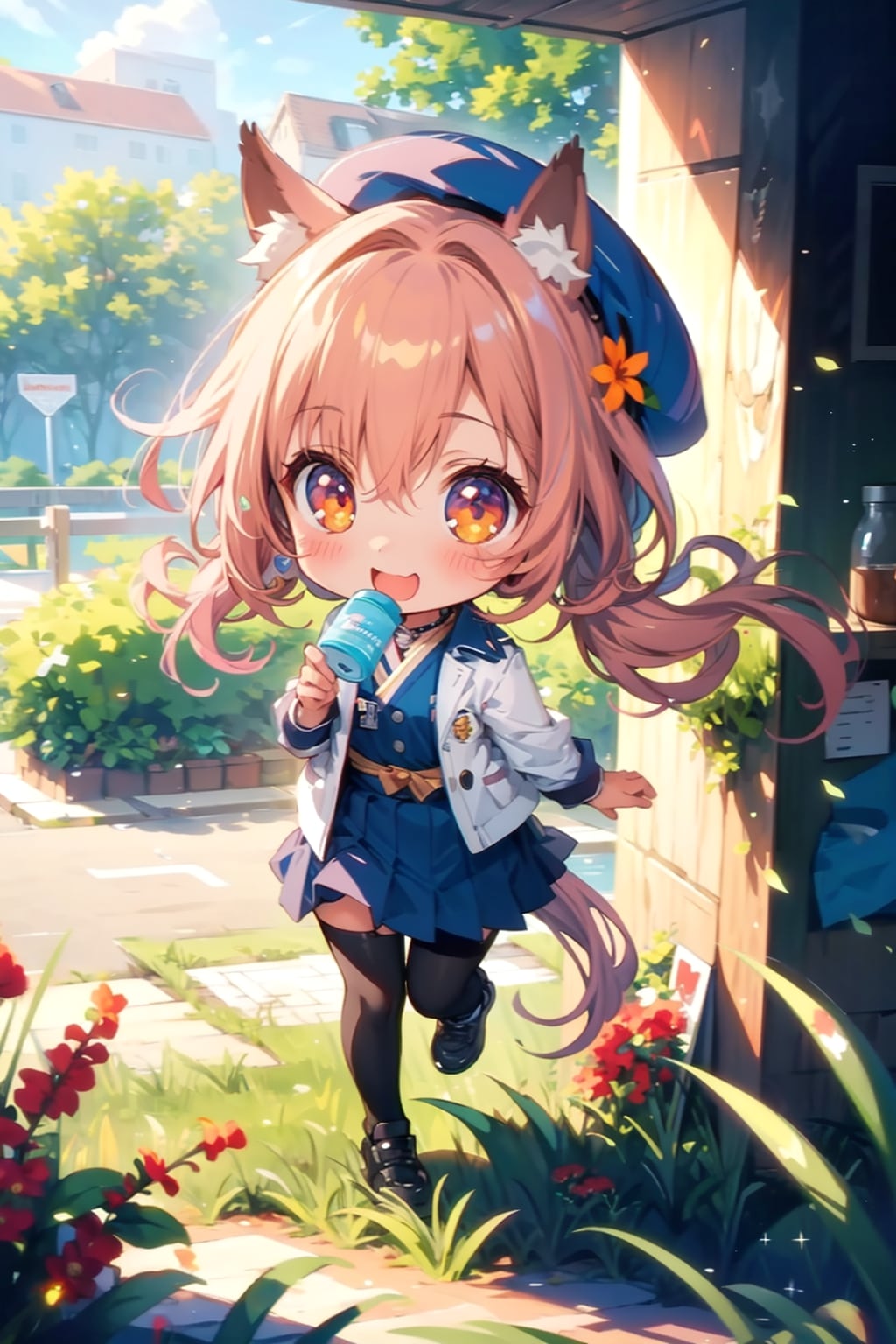 TOPAZ_ちびキャラよりの、女の子。