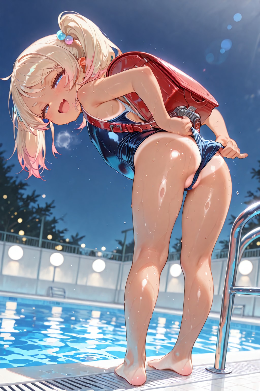スク水ランドセル♡