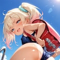 スク水ランドセル♡ 2枚目