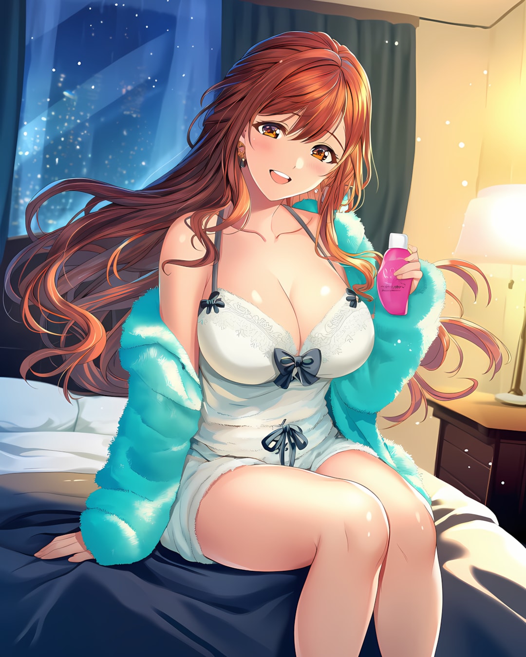 おやすみ前🌙ハンドクリームとノノカ
