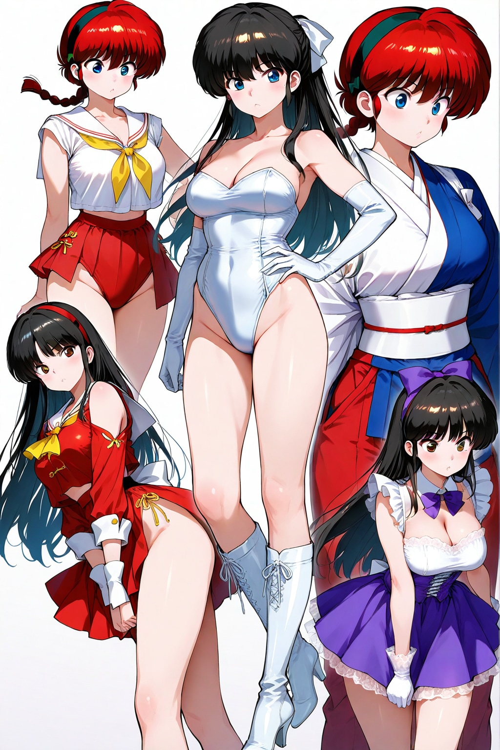 火野レイ✖️早乙女らんまの変装