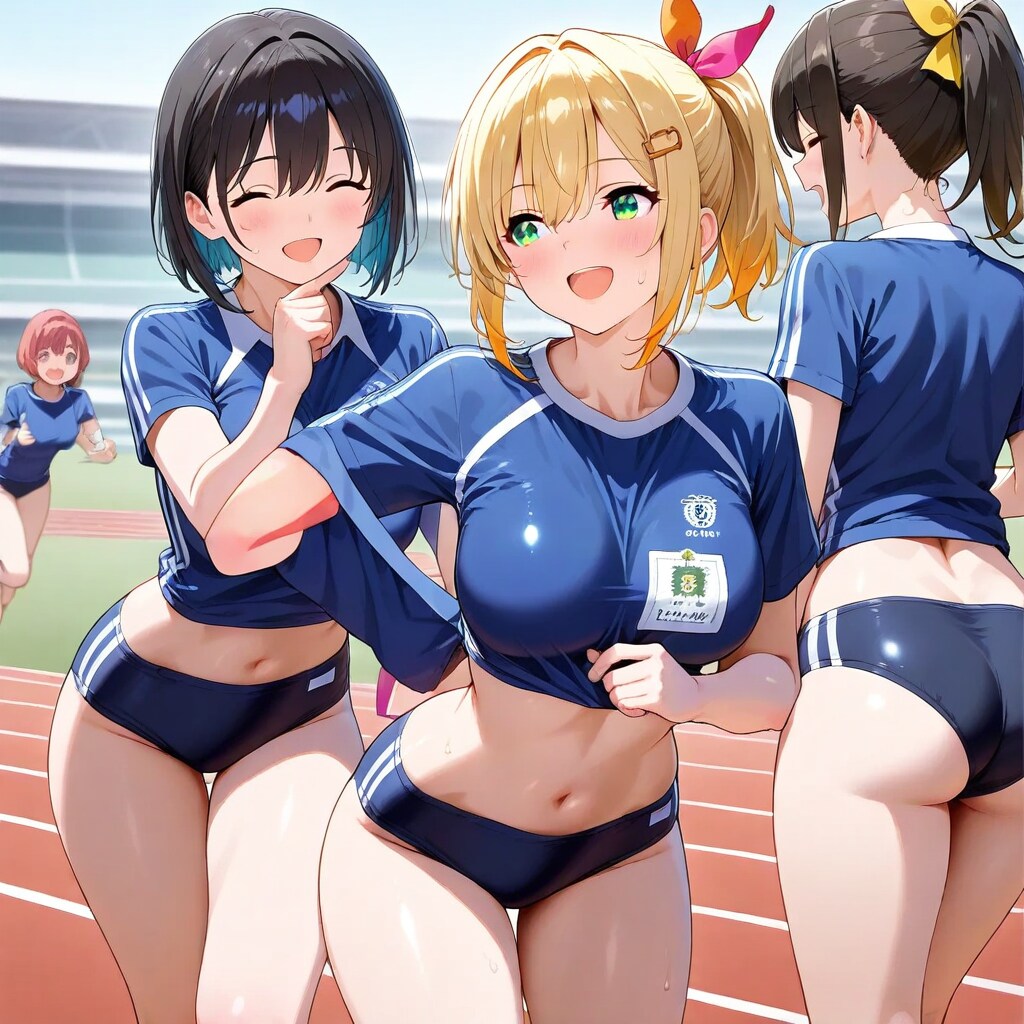 ヘソ出し体操服！