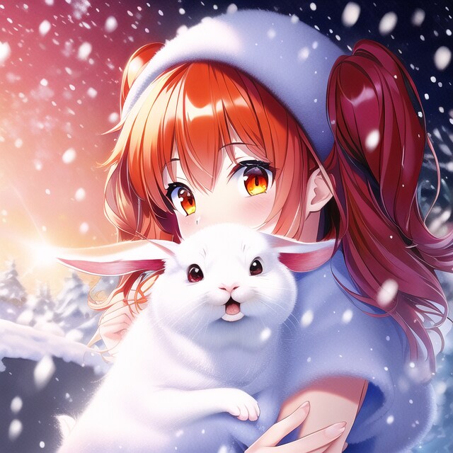 赤髪とうさぎ