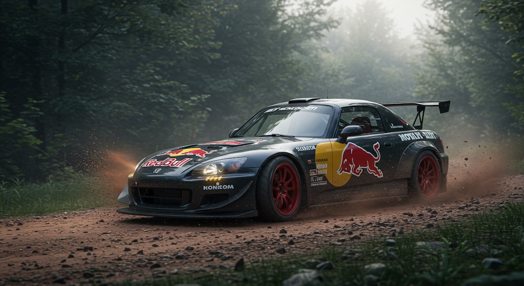 レッドブルS2000ラリーカー