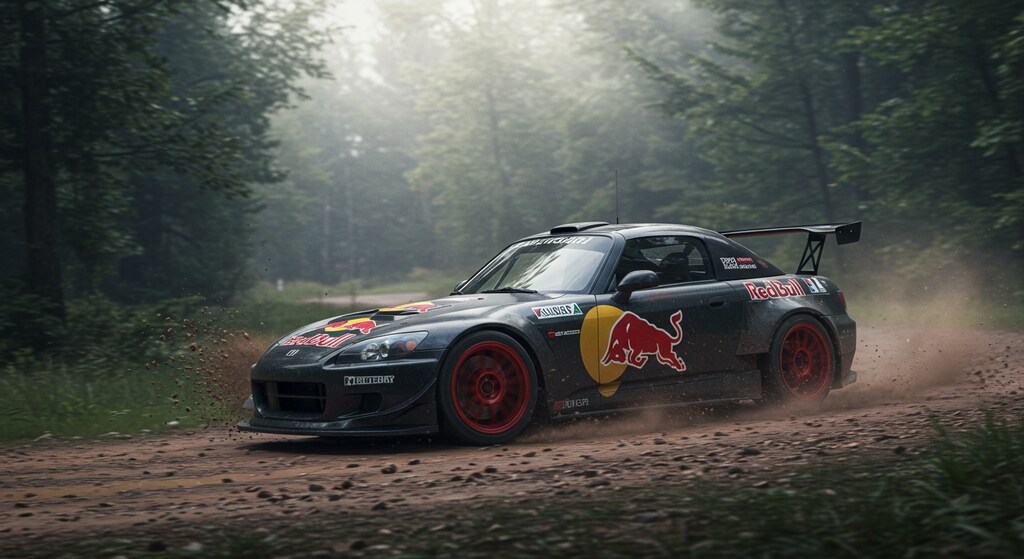 レッドブルS2000ラリーカー