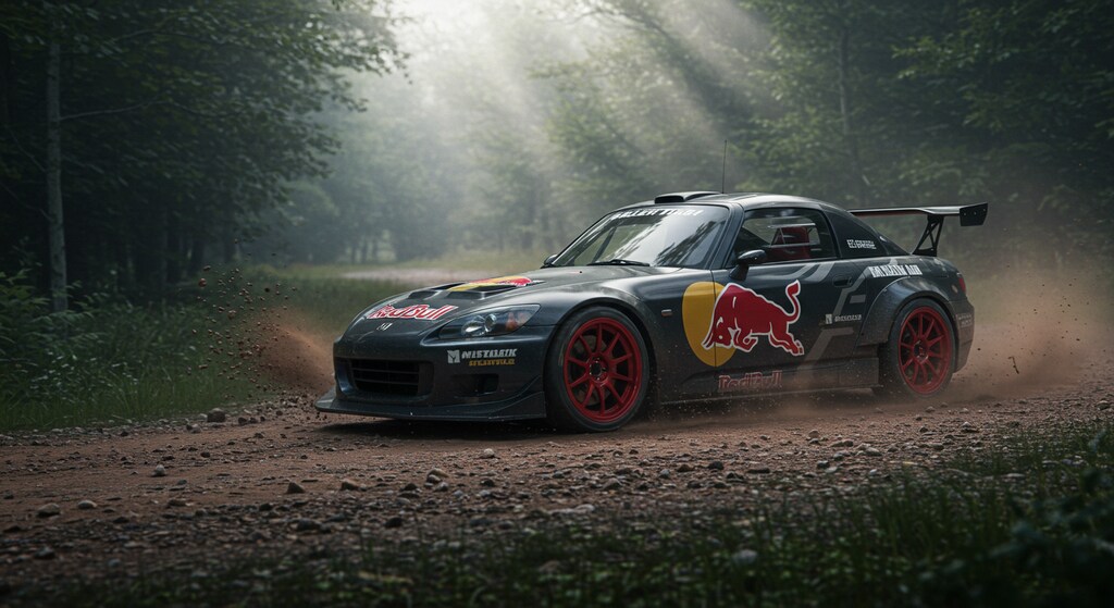 レッドブルS2000ラリーカー