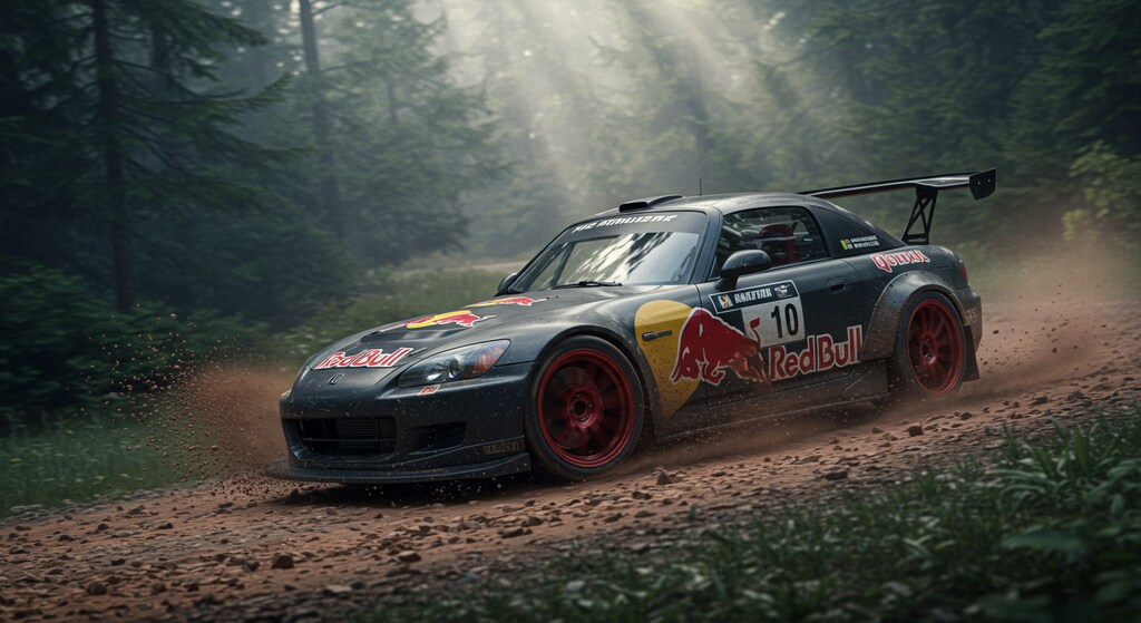 レッドブルS2000ラリーカー
