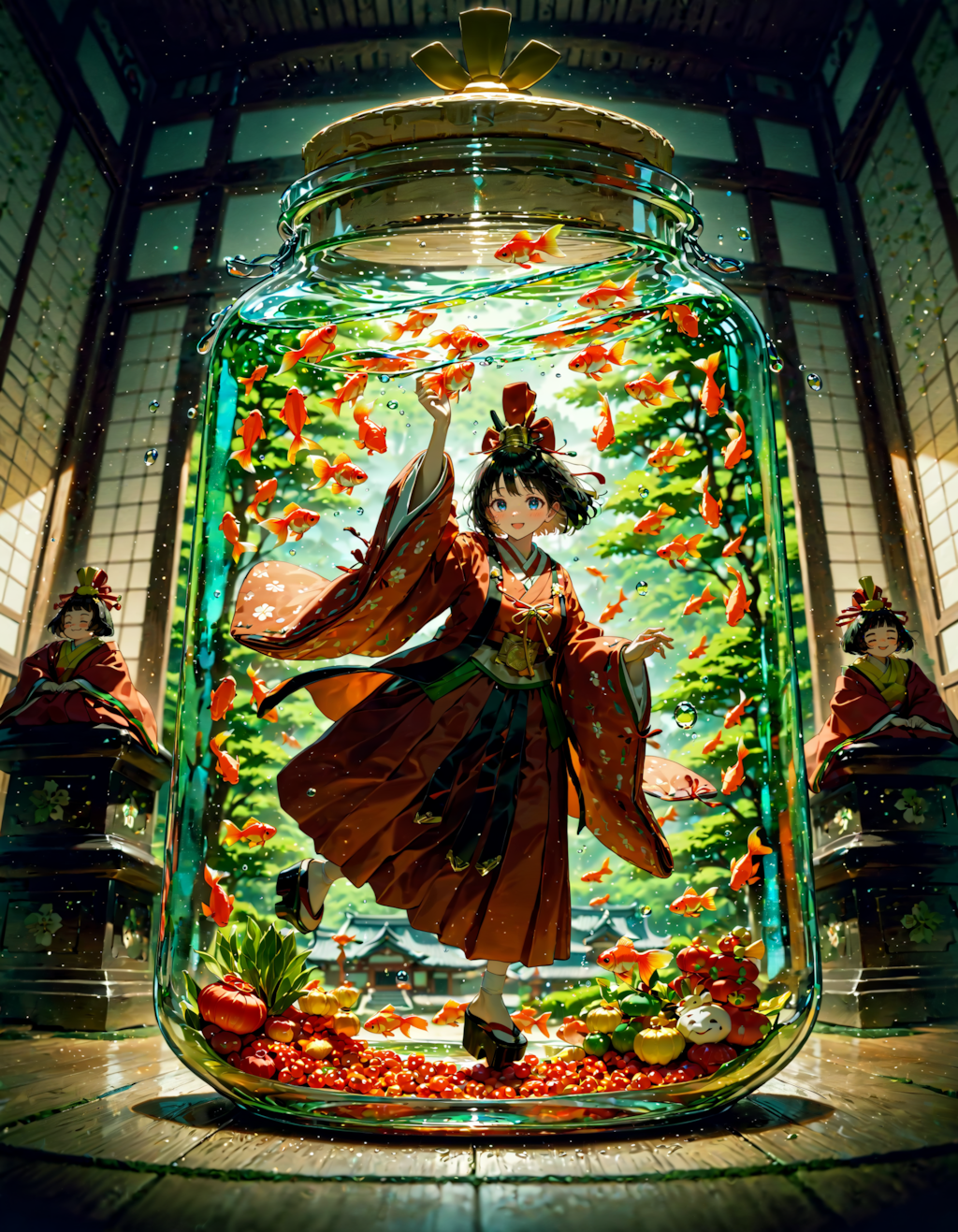 今日は何の日？　雛祭り・上巳・桃の節句。金魚の日　その２