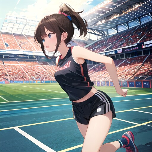 さぁ、走るぞっ！ | の人気AIイラスト・グラビア