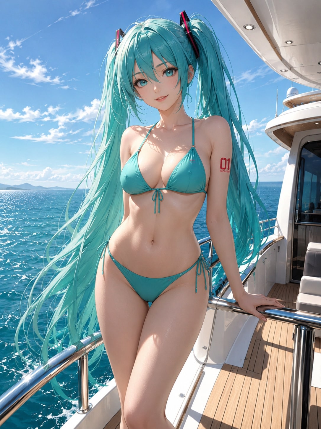 クルーザーでバカンス
