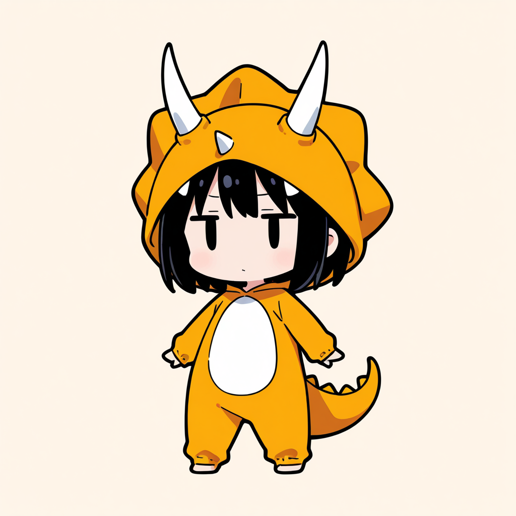 着ぐるみ着せ替え（トリケラトプス）