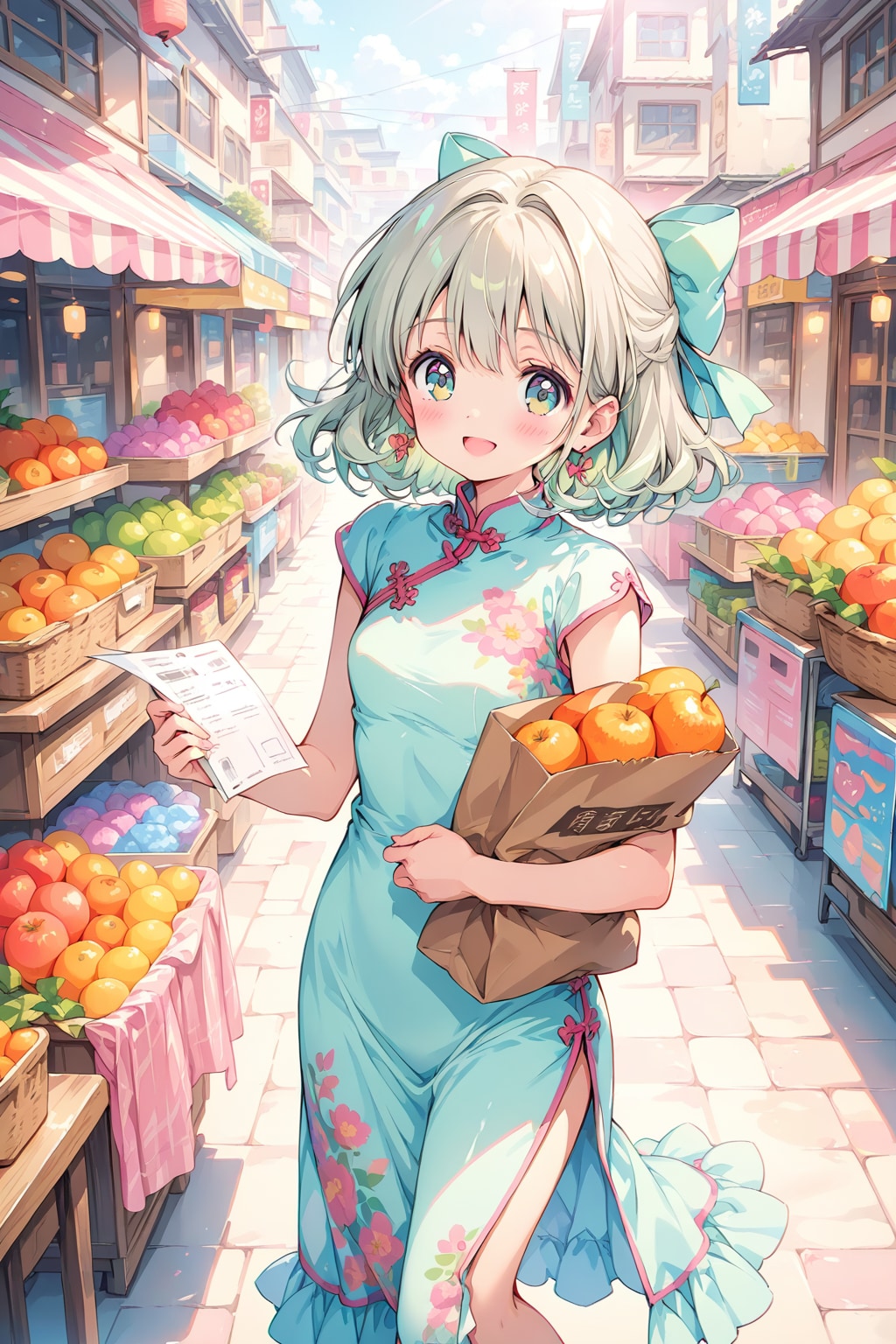 買い物中 | の人気AIイラスト・グラビア