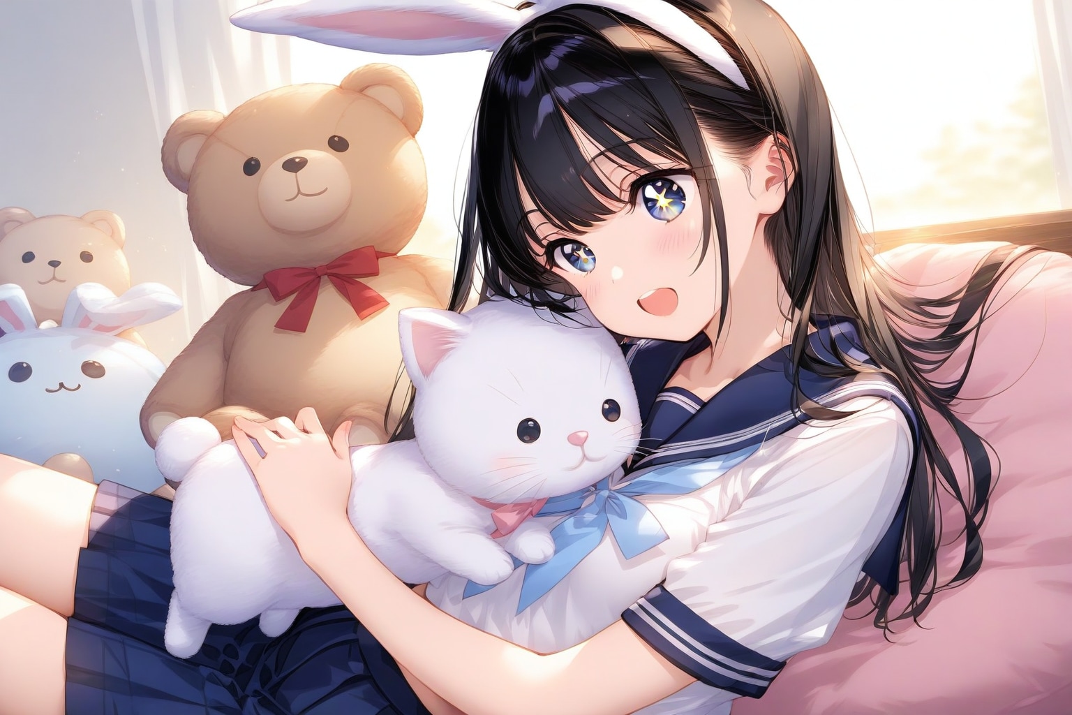 ふわもこ、ひとりじめ | の人気AIイラスト・グラビア